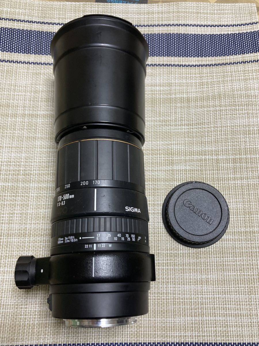 SIGMA シグマ 170-500mm F5-6.3 APO Canon用 ジャンク - JChere雅虎