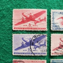 アメリカ合衆国切手 UNITED STATES POSTAGE ★6枚　AIRMAIL/外国切手_画像3