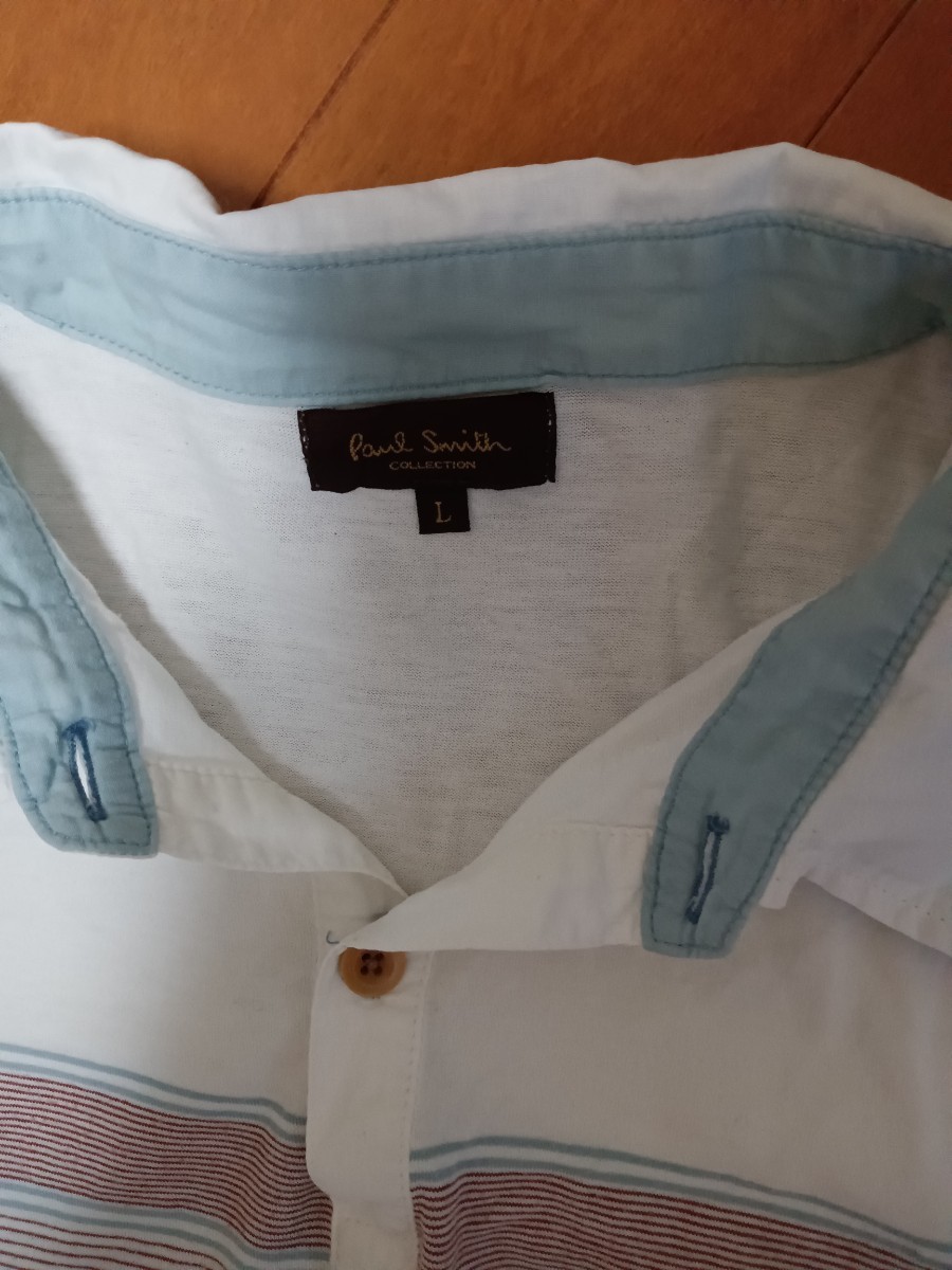 ポールスミス半袖ポロシャツ<L>USED | JChere雅虎拍卖代购
