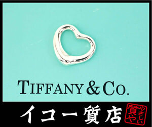 Магазин Icoo Tiffany ★ Редкий средний размер Peletti Open Heart Top Top Sv925 Новый готовый RY6750