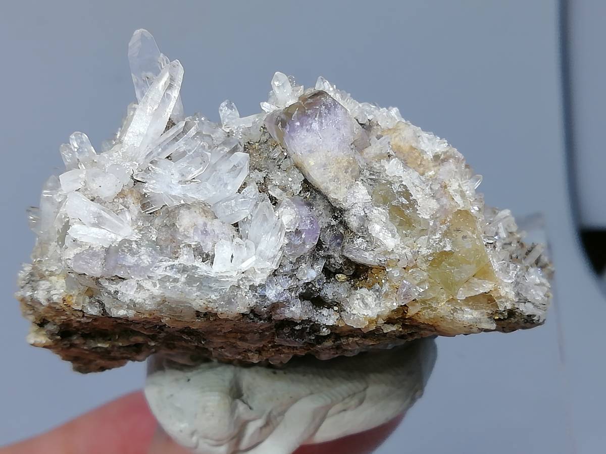 国産鉱物 紫水晶 福島県産