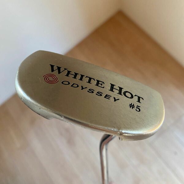 近代バターの名器 オデッセイ ホワイトホット #5 ODYSSEY WHITE HOT #5 オリジナルグリップ カバー付き