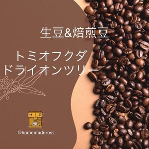 コーヒー豆 トミオフクダ　生豆400g焙煎豆100g