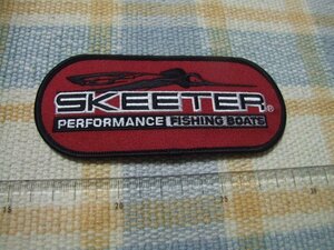 Skeeter/スキーター/パフォーマンスフィッシングボート/ワッペン/エンブレム/ ※ ヤフーショッピングストア/レア物商会・健美堂でも大量出