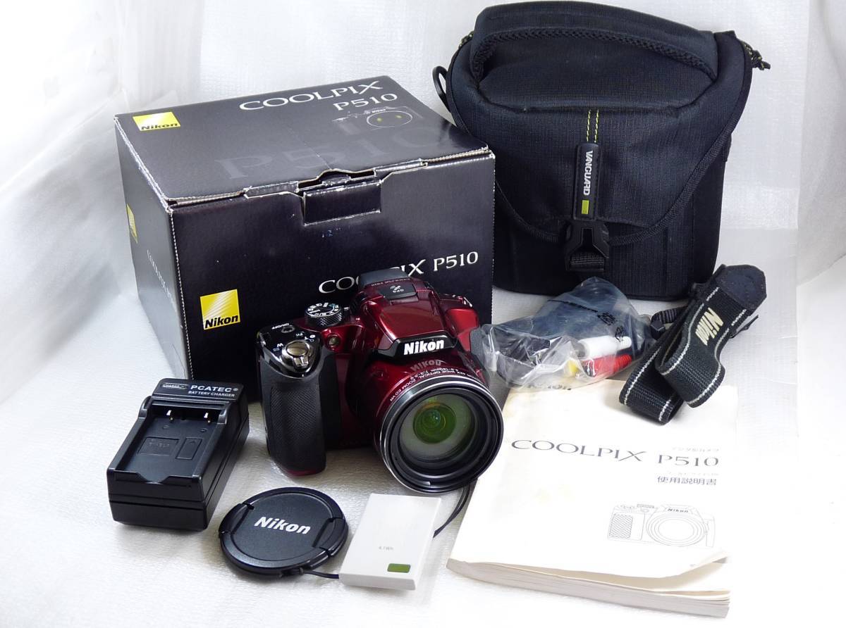 ヤフオク! -「coolpix p510 レッド」の落札相場・落札価格