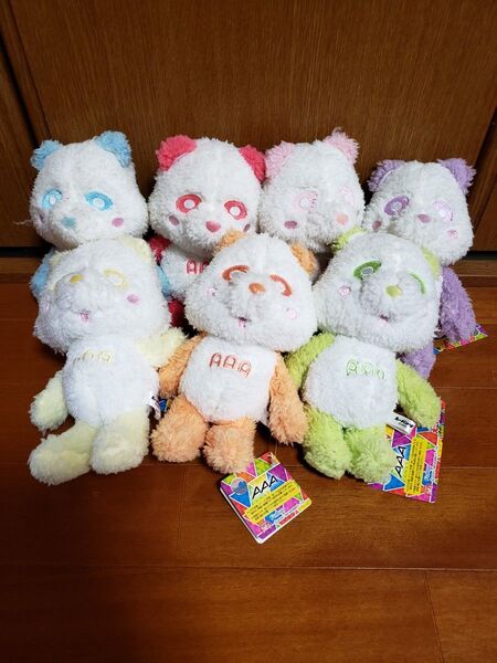 本日限定価格! AAA え~パンダ パステルもこもこぬいぐるみコンプリート