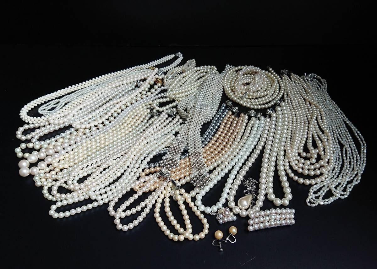 ヤフオク! -「購入 パール ネックレス」(アクセサリー、時計) の落札