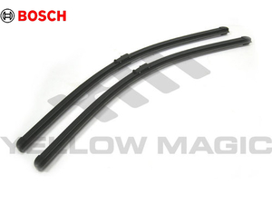 【BOSCH】 フロントエアロワイパーブレードセット(左ハンドル用) [Benz,ベンツ,Cクラス,W204/S204/C204 / 2128201900,3397118938]