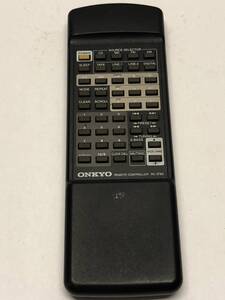 ONKYO RC-378S オーディオリモコン中古