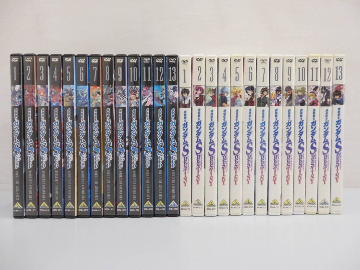 dv13)ジャンク DVD 機動戦士ガンダムSEED 全13巻/ガンダムSEED DESTINY