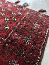 ラグ　ヴィンテージラグ　ヴィンテージ　手織り　トライバル　手織り　アフガン　インド　絨毯　インテリア　ディスプレイ_画像9
