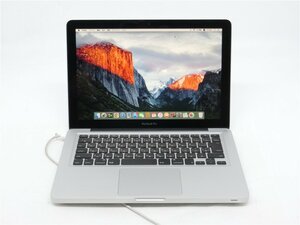 2010年/カメラ内蔵/SSD256GB/4GB/中古 13.3型 1280X800ノートPC P8600　MacBook Pro　A1278 Capitan10.11.6