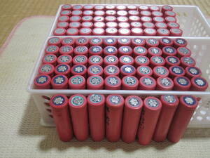 j18650 lithium батарейка 1500mAH Sanyo производства 100шт.@+10шт.@ сервис комплект 