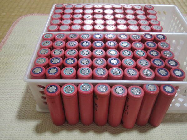 j18650 リチウム電池 1500mAH サンヨー製 １０0本＋1０本サービスセット