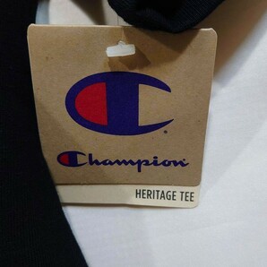 【M】CHAMPION チャンピオン 半袖Tシャツ ビッグCロゴ 黒の画像3