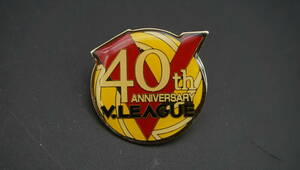 [ postage 120 jpy ]V.LEAGUE volleyball V Lee g40 anniversary commemoration pin badge (BX7611