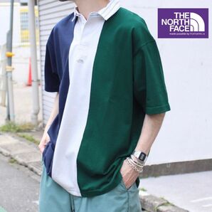 THE NORTH FACE / PURPLE LABEL H/S Big Rugby Shirt