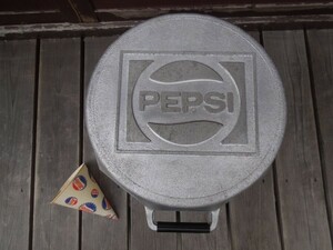  ultra rare! Vintage PEPSI Cola Pepsi-Cola BBQ grill 1970*S cast aluminium extra attaching * BBQ portable cooking stove stylish camp gla pin g