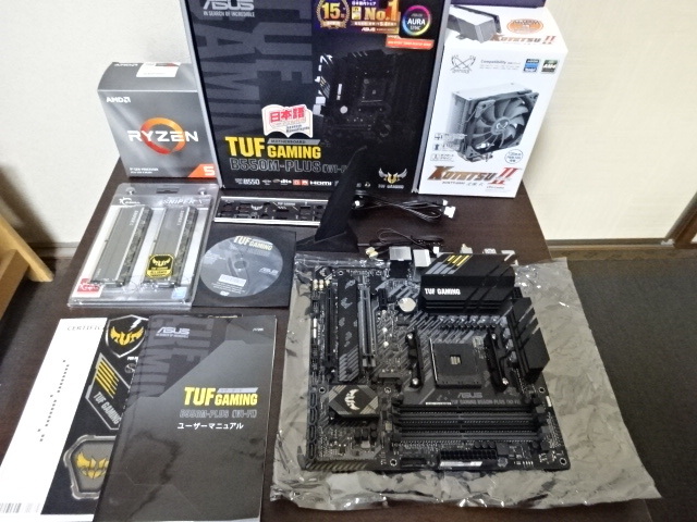 セール超特価 - PCパーツセット Ryzen5 2600x 16gbメモリ マザーボード