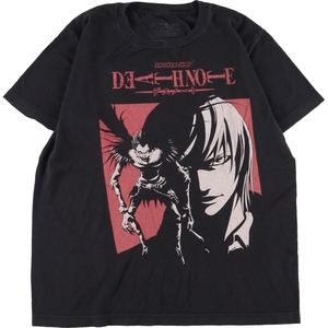 古着 DEATH NOTE デスノート キャラクタープリントTシャツ メンズS /eaa343836