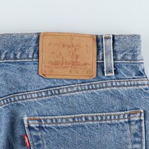 古着 リーバイス Levi's 505 REGULAR FIT デニムショーツ ハーフパンツ メンズw35 /eaa342851_画像3