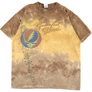 古着 LIQUID BLUE GRATEFUL DEAD グレイトフルデッド タイダイ柄 バンドTシャツ バンT メンズL /eaa346079