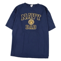 古着 SOFFE U.S.NAVY DAD プリントTシャツ メンズXXL /eaa343186_画像1