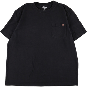 古着 ディッキーズ Dickies 半袖 ワンポイントロゴポケットTシャツ メンズXL /eaa346262