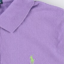 古着 ラルフローレン Ralph Lauren POLO by Ralph Lauren 半袖 ポロシャツ レディースL /eaa346567_画像4