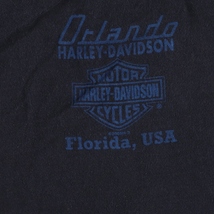 古着 ハーレーダビッドソン Harley-Davidson モーターサイクル バイクTシャツ USA製 レディースS /eaa346712_画像4