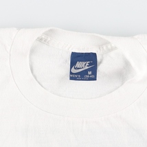 古着 80年代 ナイキ NIKE 紺タグ 両面プリント スポーツプリントTシャツ USA製 レディースM ヴィンテージ /eaa346535_画像3