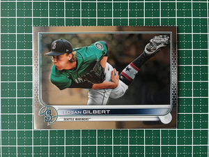 ★MLB 2022 TOPPS CHROME #211 LOGAN GILBERT［SEATTLE MARINERS］ベースカード「BASE」★