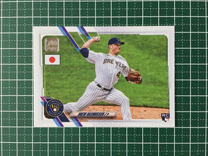 ★TOPPS MLB 2021 JAPAN EDITION #97 DREW RASMUSSEN［MILWAUKEE BREWERS］ベースカード「BASE」ルーキー「RC」★