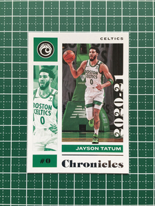 ★PANINI 2020-21 NBA CHRONICLES #9 JAYSON TATUM［BOSTON CELTICS］ベースカード「CHRONICLES」★