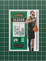 ★PANINI 2020-21 NBA CONTENDERS #87 JAYSON TATUM［BOSTON CELTICS］ベースカード「SEASON TICKET」★_画像1