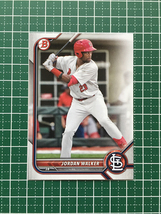 ★TOPPS MLB 2022 BOWMAN #BP-20 JORDAN WALKER［ST. LOUIS CARDINALS］ベースカード「PAPER PROSPECTS」★_画像1