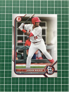 ★TOPPS MLB 2022 BOWMAN #BP-20 JORDAN WALKER［ST. LOUIS CARDINALS］ベースカード「PAPER PROSPECTS」★