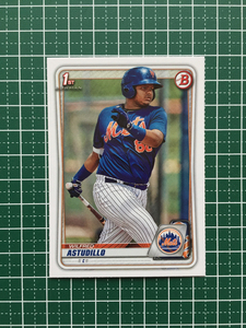 ★TOPPS MLB 2020 BOWMAN #BP-37 WILFRED ASTUDILLO［NEW YORK METS］ベースカード PROSPECTS プロスペクト 1st 20★