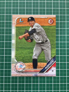 ★TOPPS MLB 2019 BOWMAN DRAFT #BD-72 JAKE AGNOS［NEW YORK YANKEES］ベースカード 1st 19★