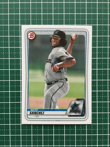 ★TOPPS MLB 2020 BOWMAN #BP-79 SIXTO SANCHEZ［MIAMI MARLINS］ベースカード PROSPECTS プロスペクト 20★