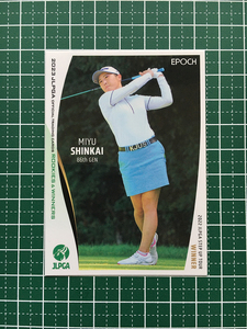 ★EPOCH 2023 JLPGA 女子ゴルフ ROOKIES & WINNERS #35 新海美優［城島高原GC］レギュラーカード★