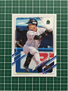 ★TOPPS 2021 NPB プロ野球 #158 山崎晃大朗［東京ヤクルトスワローズ］ベースカード「BASE」★