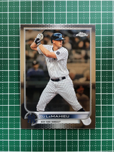 ★MLB 2022 TOPPS CHROME #20 DJ LEMAHIEU［NEW YORK YANKEES］ベースカード「BASE」★_画像1