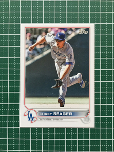 ★TOPPS MLB 2022 SERIES 1 #301 COREY SEAGER［LOS ANGELES DODGERS］ベースカード「BASE」★