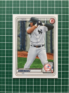 ★TOPPS MLB 2020 BOWMAN DRAFT #BD-151 JASSON DOMINGUEZ［NEW YORK YANKEES］ベースカード★