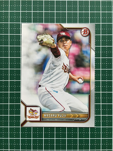 ★TOPPS BOWMAN NPB 2022 #117 藤井聖［東北楽天ゴールデンイーグルス］ベースカード「BASE」★