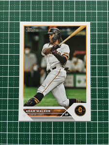 ★TOPPS NPB 2023 #162 アダム・ウォーカー［読売ジャイアンツ／巨人］ベースカード「BASE」★