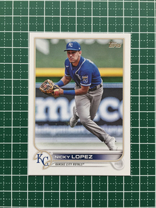 ★TOPPS MLB 2022 SERIES 1 #76 NICKY LOPEZ［KANSAS CITY ROYALS］ベースカード「BASE」★