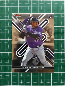 ★TOPPS MLB 2022 FINEST #93 ELEHURIS MONTERO［COLORADO ROCKIES］ベースカード「BASE」ルーキー「RC」★