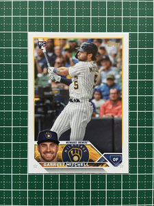 ★TOPPS MLB 2023 SERIES 2 #359 GARRETT MITCHELL［MILWAUKEE BREWERS］ベースカード「BASE」ルーキー「RC」★